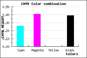 #735B9B color CMYK mixer