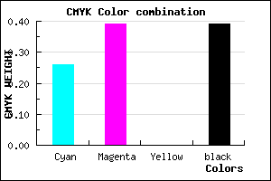 #735F9B color CMYK mixer