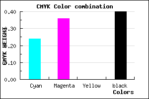 #736298 color CMYK mixer