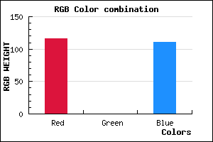 rgb background color #74006F mixer