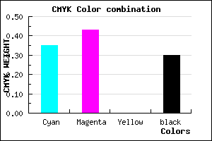 #7465B2 color CMYK mixer