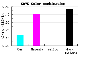 #745086 color CMYK mixer