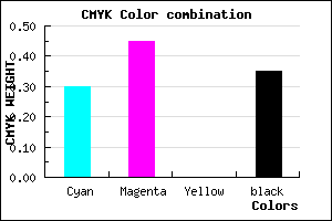 #745CA6 color CMYK mixer