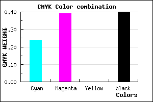 #745D99 color CMYK mixer