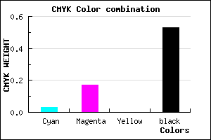 #756478 color CMYK mixer