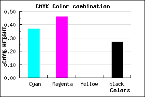 #7565BA color CMYK mixer