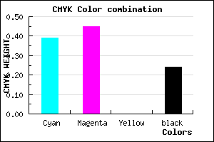 #756BC1 color CMYK mixer