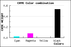 #756D77 color CMYK mixer