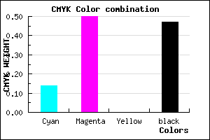 #754488 color CMYK mixer