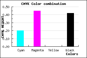 #755193 color CMYK mixer