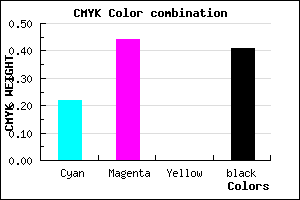 #755496 color CMYK mixer