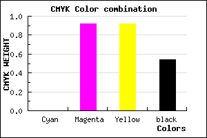 #750909 color CMYK mixer