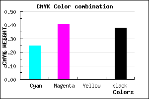 #755D9D color CMYK mixer