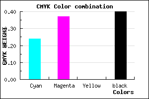#756199 color CMYK mixer