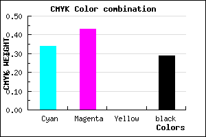 #7666B4 color CMYK mixer