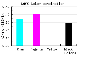#766AB4 color CMYK mixer
