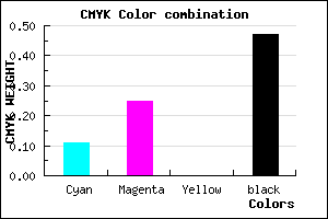 #776486 color CMYK mixer