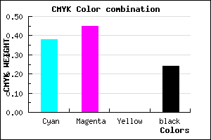 #776BC1 color CMYK mixer
