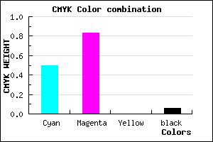 #7729F0 color CMYK mixer
