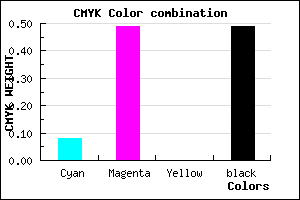#774281 color CMYK mixer