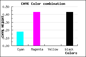 #775391 color CMYK mixer