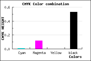 #786B79 color CMYK mixer