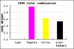 #78042C color CMYK mixer
