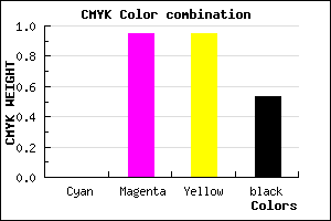 #780606 color CMYK mixer