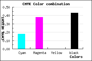 #785A92 color CMYK mixer