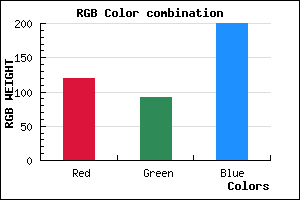 rgb background color #785CC8 mixer
