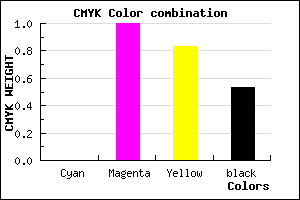 #790015 color CMYK mixer