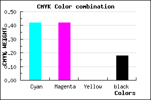 #7979D1 color CMYK mixer