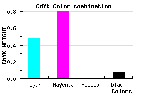 #792EEA color CMYK mixer