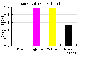 #790505 color CMYK mixer