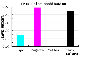 #79488C color CMYK mixer