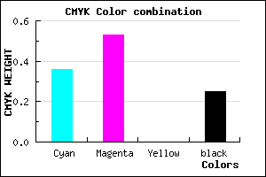 #795ABE color CMYK mixer