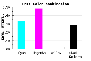 #795EB4 color CMYK mixer