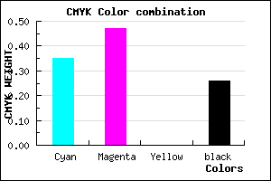 #7A65BD color CMYK mixer