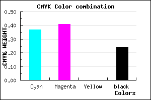 #7A71C1 color CMYK mixer