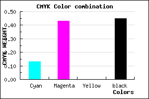 #7A508C color CMYK mixer