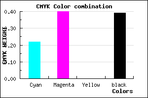 #7A5E9C color CMYK mixer