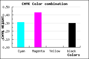 #7B66B2 color CMYK mixer