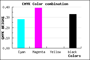 #7B69AB color CMYK mixer