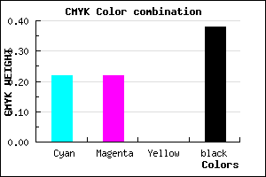 #7B7B9D color CMYK mixer