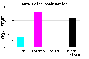 #7B4591 color CMYK mixer
