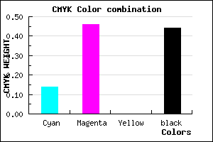 #7B4D8F color CMYK mixer
