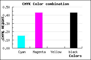 #7B5391 color CMYK mixer
