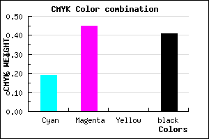 #7B5397 color CMYK mixer