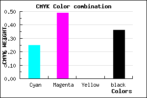 #7B53A3 color CMYK mixer