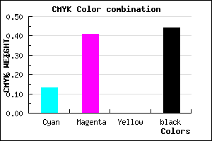 #7B548E color CMYK mixer